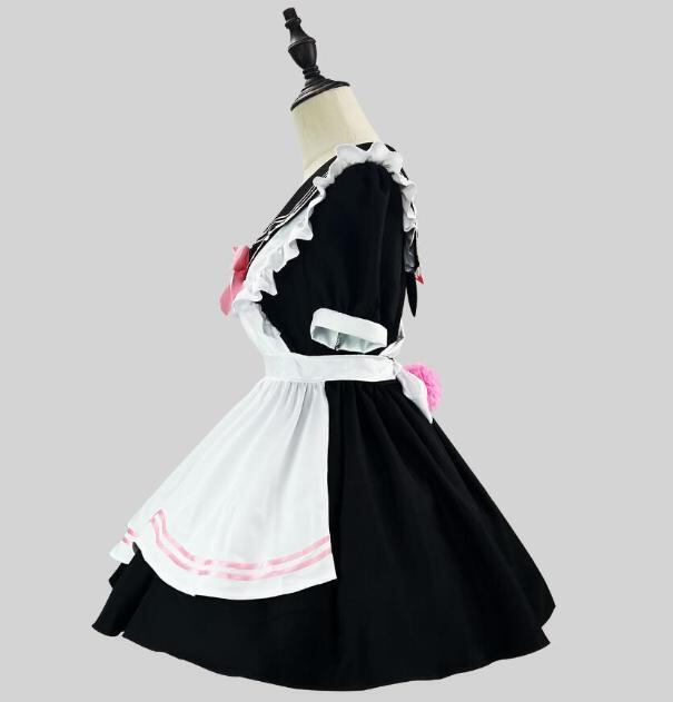 YUMEKAWA ♡ Pink Ribbon Sailor-Style Maid Suit #kos67