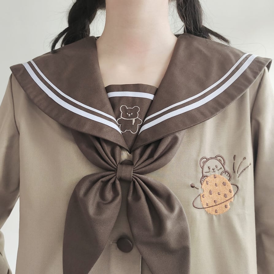 YUMEKAWA ♡ Sailor suit with cookies and bears #seifuku34