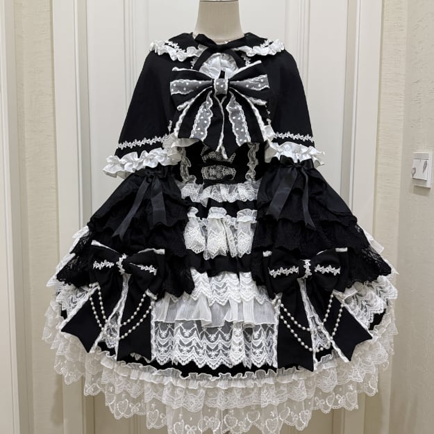 YUMEKAWA ♡ ( 4 colors ) blouse with bunny ears and Lolita jumperskirt #set33