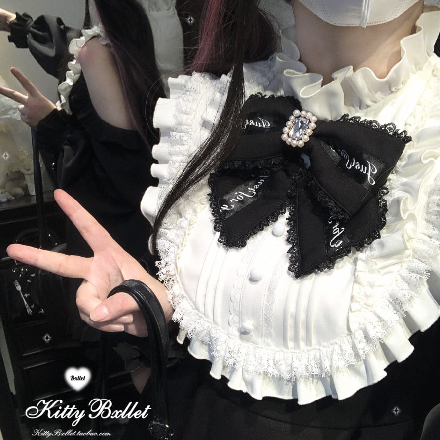 Manufactured after order ♡ ( 3 colors ) mine off the shoulder matching cloth #set48