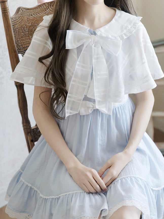 YUMEKAWA ♡ Dress with outerwear #wanpi121