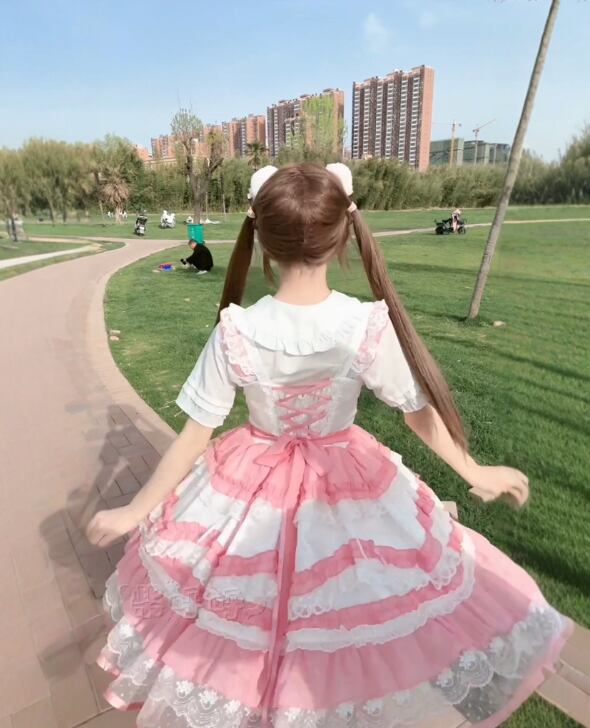YUMEKAWA ♡ Sweetheart Lolita Jumperskirt #wanpi2