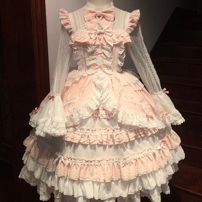 YUMEKAWA ♡ Ruffle dress with headdress #wanpi22