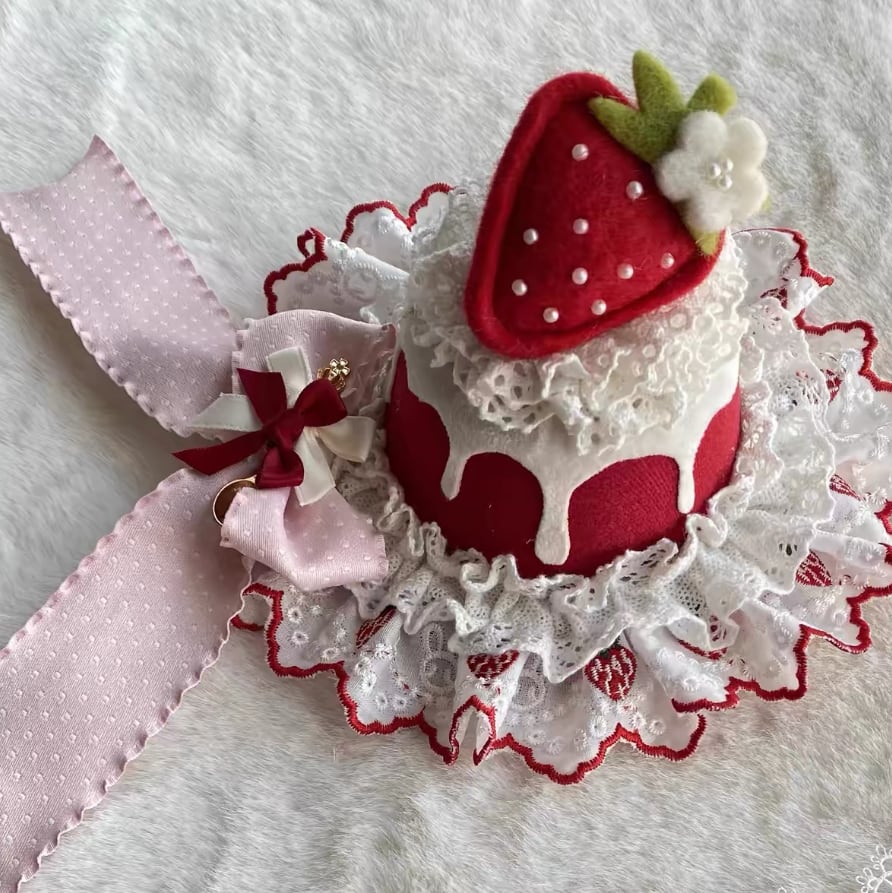 Manufactured after order ♡ Strawberry Motif Lolita Dress #wanpi47