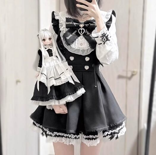 YUMEKAWA ♡ Mini dress like a layered #wanpi72