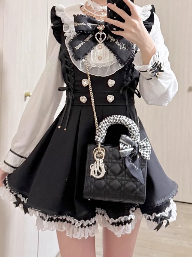 YUMEKAWA ♡ Mini dress like a layered #wanpi72