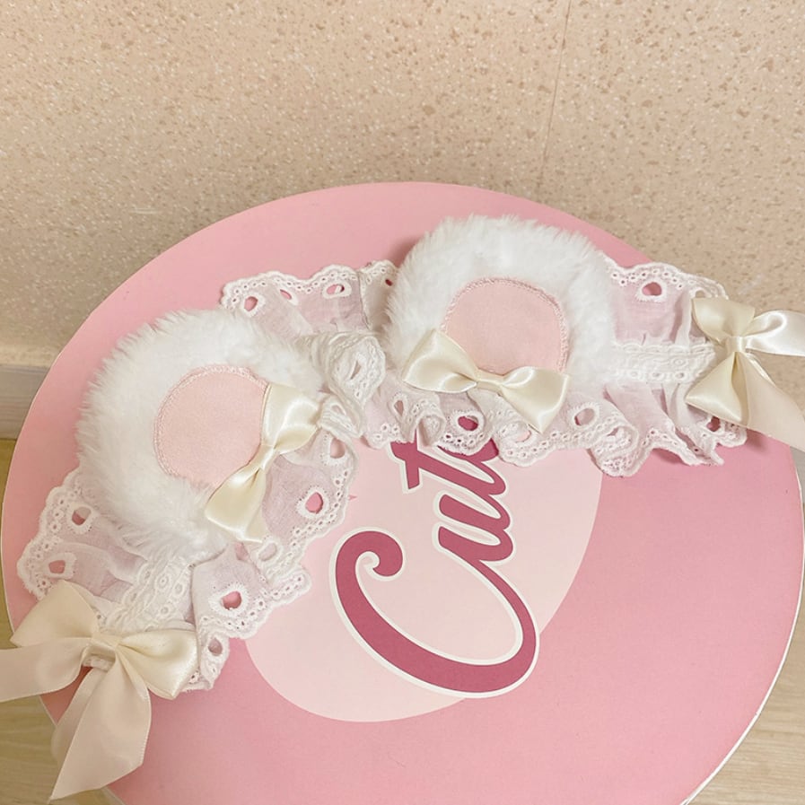 YUMEKAWA ♡ ( 3 colors ) sailor collar bear dress #wanpi74
