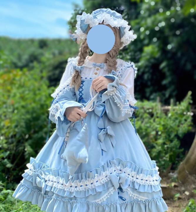 YUMEKAWA ♡ ( 3 colors ) Starlight dress with layering style #wanpi84