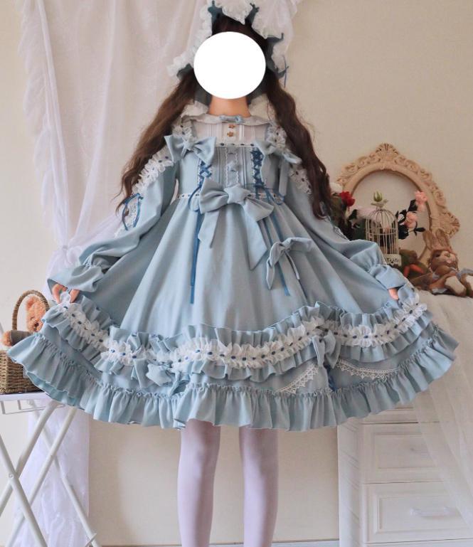 YUMEKAWA ♡ ( 3 colors ) Starlight dress with layering style #wanpi84