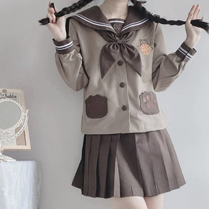 YUMEKAWA ♡ Sailor suit with cookies and bears #seifuku34