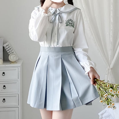 YUMEKAWA ♡ ( 2 colors )  Uniform with panda embroidery #seifuku38