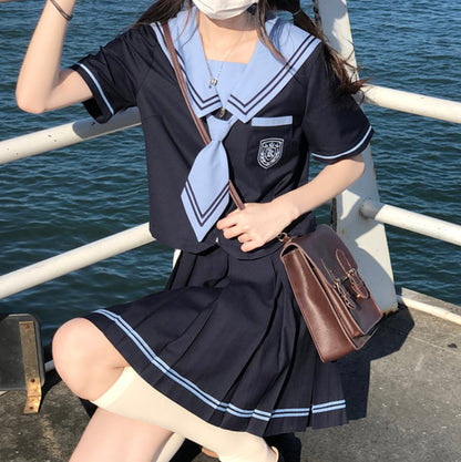 YUMEKAWA ♡ Choice of sleeve length♪ neat sailor suit #seifuku58