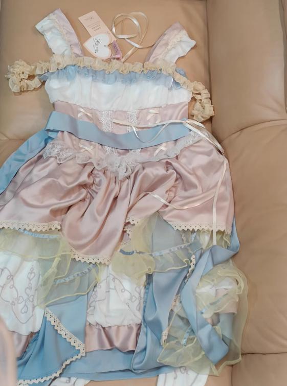 YUMEKAWA ♡ Idol-like cat ear frill dress #wanpi12