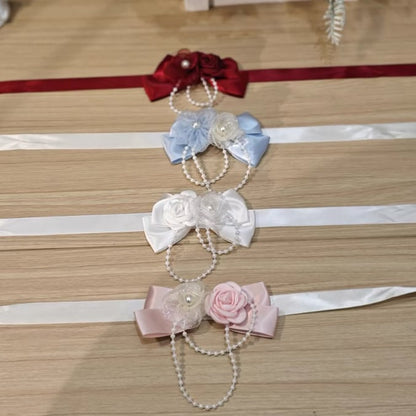 Manufactured after order ♡ ( 5 colors )  Flower Dress Complete Set #wanpi135