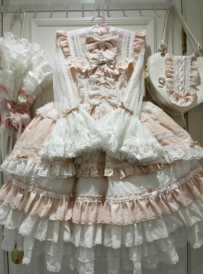 YUMEKAWA ♡  Ruffle dress with headdress  #wanpi22