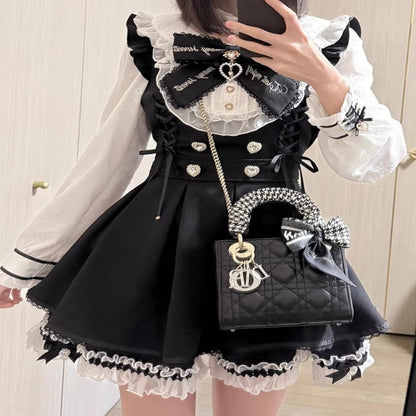 YUMEKAWA ♡ Mini dress like a layered #wanpi72